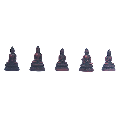 Mini Buddha Statue set of 5 RB-171R